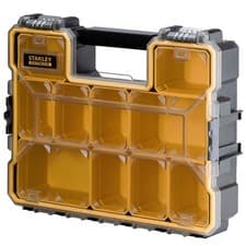 Image of Stanley STA197518 197518 FatMax Deep Pro Organiser Tool Screw Storage Case Box
