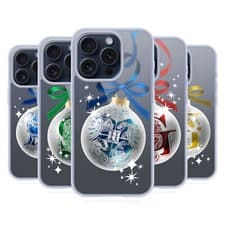 Image of OFFICIAL HARRY POTTER DEATHLY HALLOWS CHRISTMAS GEL CASE FOR APPLE iPHONE PHONES