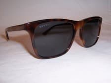 Image of NEW GUCCI SUNGLASSES GG 0381SN 009 HAVANA/BLUE 57MM AUTHENTIC 0381