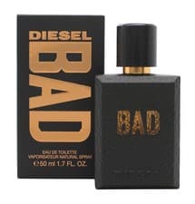 Image of DIESEL BAD 50ML EAU DE TOILETTE SPRAY BRAND NEW & SEALED