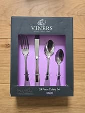 Image of Viners Grand 24-Piece Stainless Steel Cutlery Set