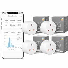 Image of Wifi Smart Plug Works With Mobile App WiFi Socket Outlet works with Amazon Alexa