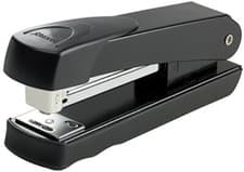 Image of Rexel Meteor Half Strip Stapler, 20 Sheet Capacity, Metal Body, Black, 2100019