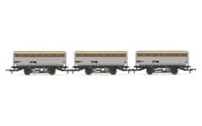Image of R60255 Hornby OO Gauge BR Coke Hopper Wagon Triple Pack