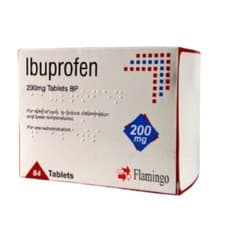 Image of Ibuprofen - 84 x 200mg Tablets - A Strong And Reliable Painkiller-