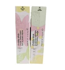 Image of Clinique Chubby Stick Cheek Colour Balm & Chubby Stick Sculpting Highlight New