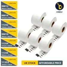 Image of LABEL ROLL - LABELWRITER For DYMO 11352 99012 99014 99010 11354 11353 11356