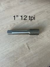 Image of 1" 12tpi UNF HSS SECOND / Plug TAP class 2B : 1"; 12tpi (1 Inch)