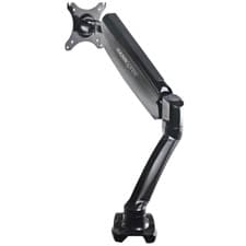 Image of NEW HANSPREE AIRFLEX SINGLE MONITOR ARM DESK MOUNT HYDRAULIC GAS TILT SWIVEL