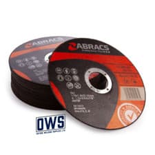 Image of  ABRACS PROFLEX EXTRA THIN 4.1/2" 115mm X 1mm CUTTING SLITTING METAL INOX DISCS
