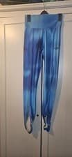 Image of adidas Originals Womens Blue Version Tight Leggings Multicolor Size XS