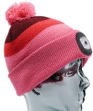 Image of Kids Beanie Rechargeable Led Light Boys Girls Bobble Hat Safety