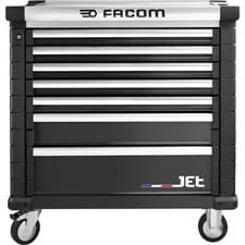Image of Facom JETM4 7 Drawer Tool Roller Cabinet Black