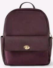 Image of Monsoon Accessorize Anna Burgundy Large Backpack Ladies Bnwt 