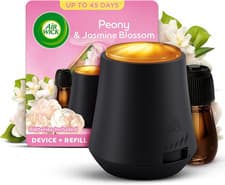 Image of Air Wick Essential Mist Diffuser Kit, Balancing Peony & Jasmine,1 Device & 1 Re