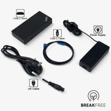 Image of Lenovo Thinkpad USB-C Dock 03X7609 40AS0090UK VAT Warranty