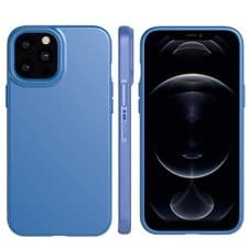 Image of Tech21 (iPhone 12 & 12 Pro) Case Evo Slim Shockproof Flexible Cover Classic Blue