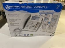 Image of Geemarc Amplidect 295 Cordless Home Telephone with Answering Machine