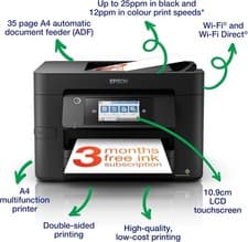 Image of Epson WorkForce Pro WF-4820DWF Colour Inkjet All-In-One Printer