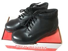 Image of Safety Ankle Boots Ladies Black Size 6 Progressive Style 315