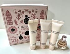 Image of Viktor & Rolf Flowerbomb 7ml 4pc Mini Discovery Gift Set. New and Boxed