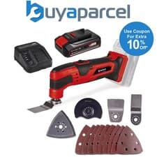 Image of Einhell 18v Cordless Multi Tool TC-MG 18 Li-Solo Power X-Change + 2.5ah Battery