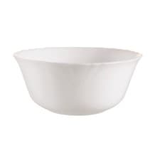 Image of Luminarc Cadix Tempered Glass 12cm White Round Bowl Dishwasher Microwave Safe