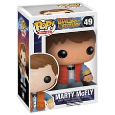 Image of Funko Pop Marty McFly #49 – Back to the Future w/ Protector