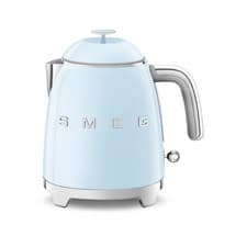 Image of Smeg KLF05PBUK Retro Style Mini Jug Kettle in Pastel Blue