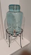 Image of 5L Kilner glass drinks dispenser and metal stand