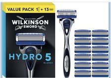 Image of Wilkinson Sword Hydro 5 Razor Super Value Pack-Razor + 13 Blades /fast ship💨📮