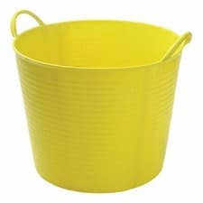 Image of Gorilla Yellow Garden & Outdoors Utility Flexi Tub (All Sizes) 14L 26L 35L 38L