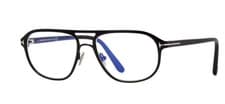 Image of Tom Ford Eyeglasses TF5751-B 002 Matte Black Unisex Glasses Frames Rx 55-16-145