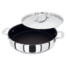 Image of Stellar Sauteuse Pan – 7000 Profile range, 28cm, Non-Stick, Stainless Steel
