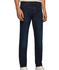 Image of HUGO BOSS Mens Blue Slim Fit Delaware Comfort Stretch Jeans 32W 32L BNWT