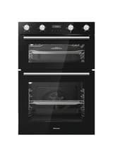 Image of Hisense BID95211BGUK Built In 60cm Electric Double Oven Black A/A