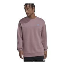 Image of ADIDAS Mens Purple Stadium Crew Neck Sweatshirt Size Medium BNWT C1323