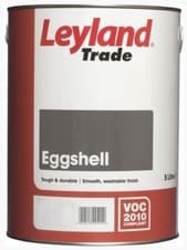 Image of Leyland Trade Eggshell Paint For Metal Wood 750ml 2.5L 5L All Colours