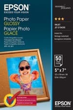 Image of Genuine Epson 5x7" Original Glossy Photo Paper 200gsm 50 Sheets (C13S042545)