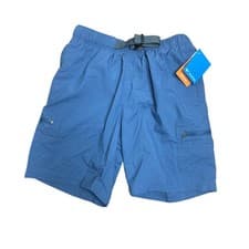 Image of NWT Columbia Men’s Mountaindale River Shorts Size S Blue Omni-Shade 8” Inseam