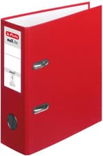 Image of Max.File Protect A5 Upright Lever Arch File - Red