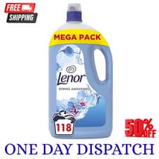 Image of Lenor Fabric Conditioner 118 Washes, Spring Awakening, 3.89 L