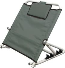 Image of Heavy Duty Bed Backrest Adjustable Angle Disability Mobility Aid Cushion Grey