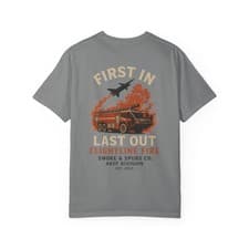 Image of Smoke & Spur Co | First in Last out ARFF Heavyweight Tee
