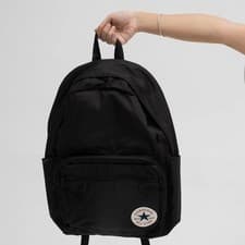Image of New CONVERSE Go Rucksack Black All Star Chuck Taylor student backpack Travel Bag