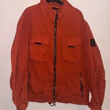 Image of Belstaff Men's Orange Shell Jacket