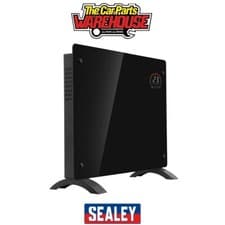Image of Sealey DH135 Baridi, Electric Glass Panel Heater, 1000W, Wi-Fi Enabled, B