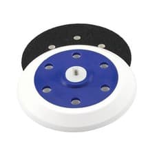 Image of  Flexipads World Class Dual Action Sander Pad 150mm GRIP® 6 Holes 5/16 UNF Foam 