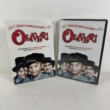 Image of Oliver 1968 DVD Sing-Along Edition NEW in Slip Sleeve Charles Dickens Twist Reed
