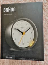 Image of Braun BC12BW Classic Alarm Clock